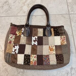 Handmade Patchwork quilt Tote Bag